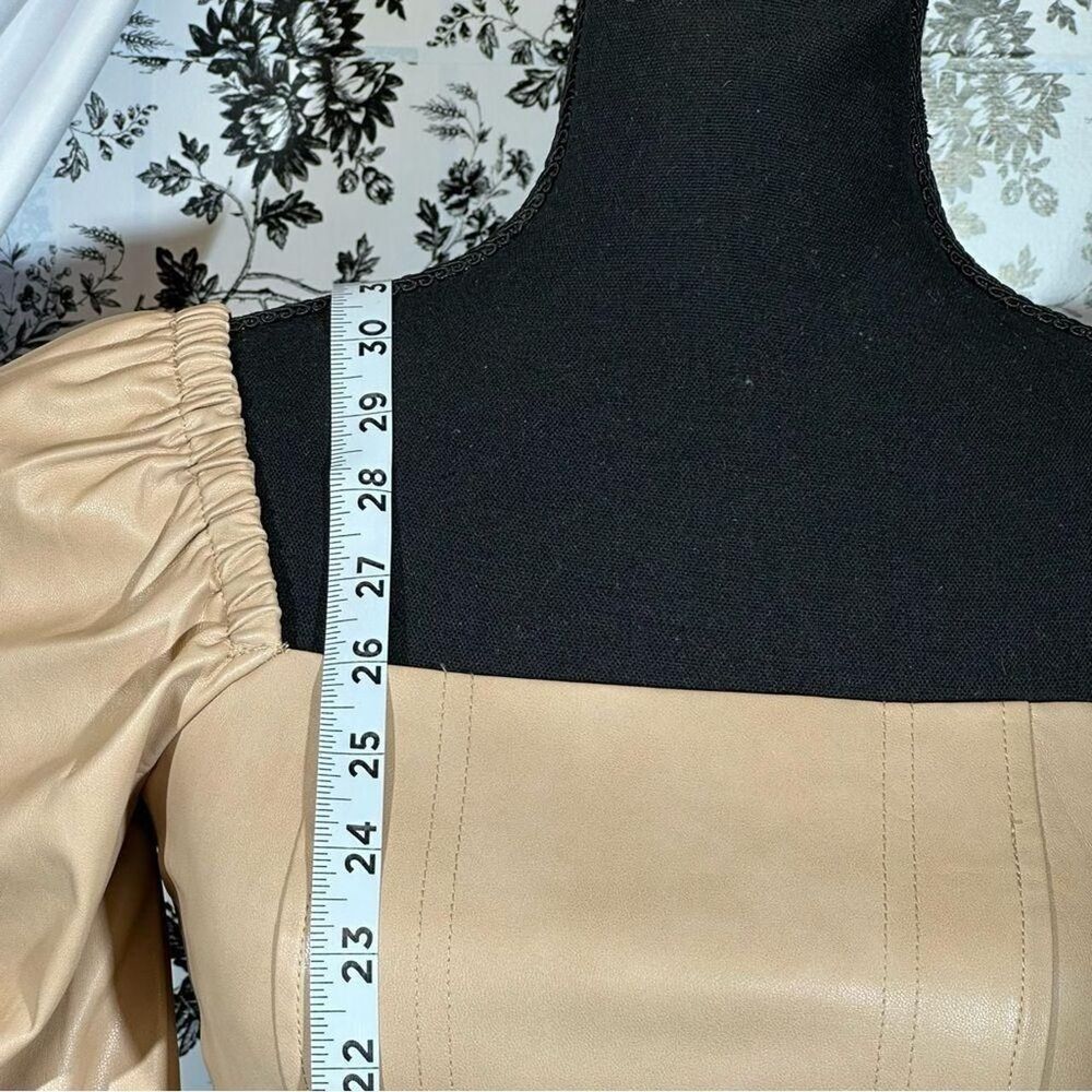 7-for-all-mankind Women's Tan Dress sz xs - Picture 5 of 8
